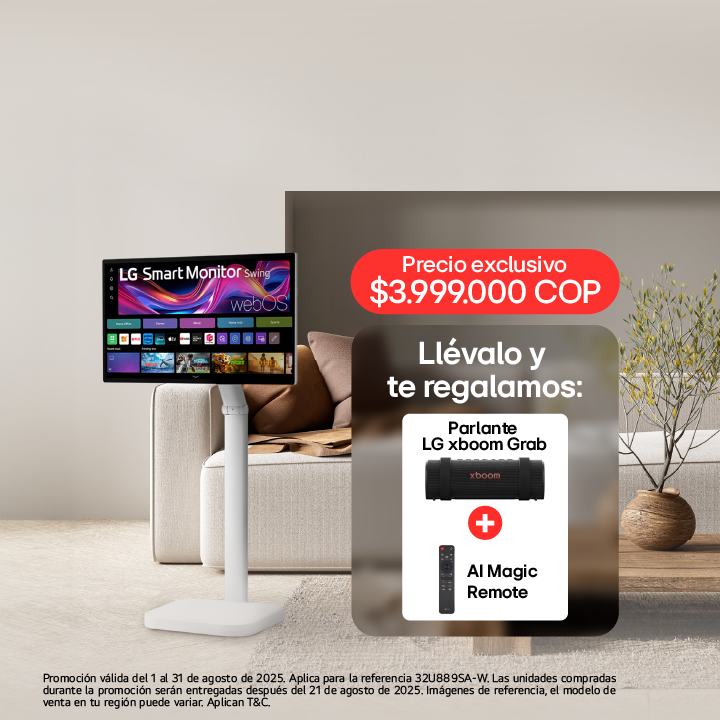 Mejora tu oficina con LG